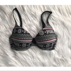 PINK Victoria Secret Push Up Bra
